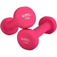 Los mejores  - UMI Amazon Brand Mancuernas de Neopreno - Mancuernas con Revestimiento de Neopreno - Uno Par